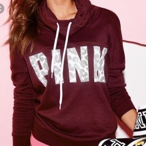 Victoria Secret PINK Cowl Neck Pullover